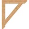 Ekena Millwork Traditional Slat Smooth Bracket, Western Red Cedar, 5 1/2"W x 42"D x 48"H BKT06X42X48TRA06SWR - alternate 3